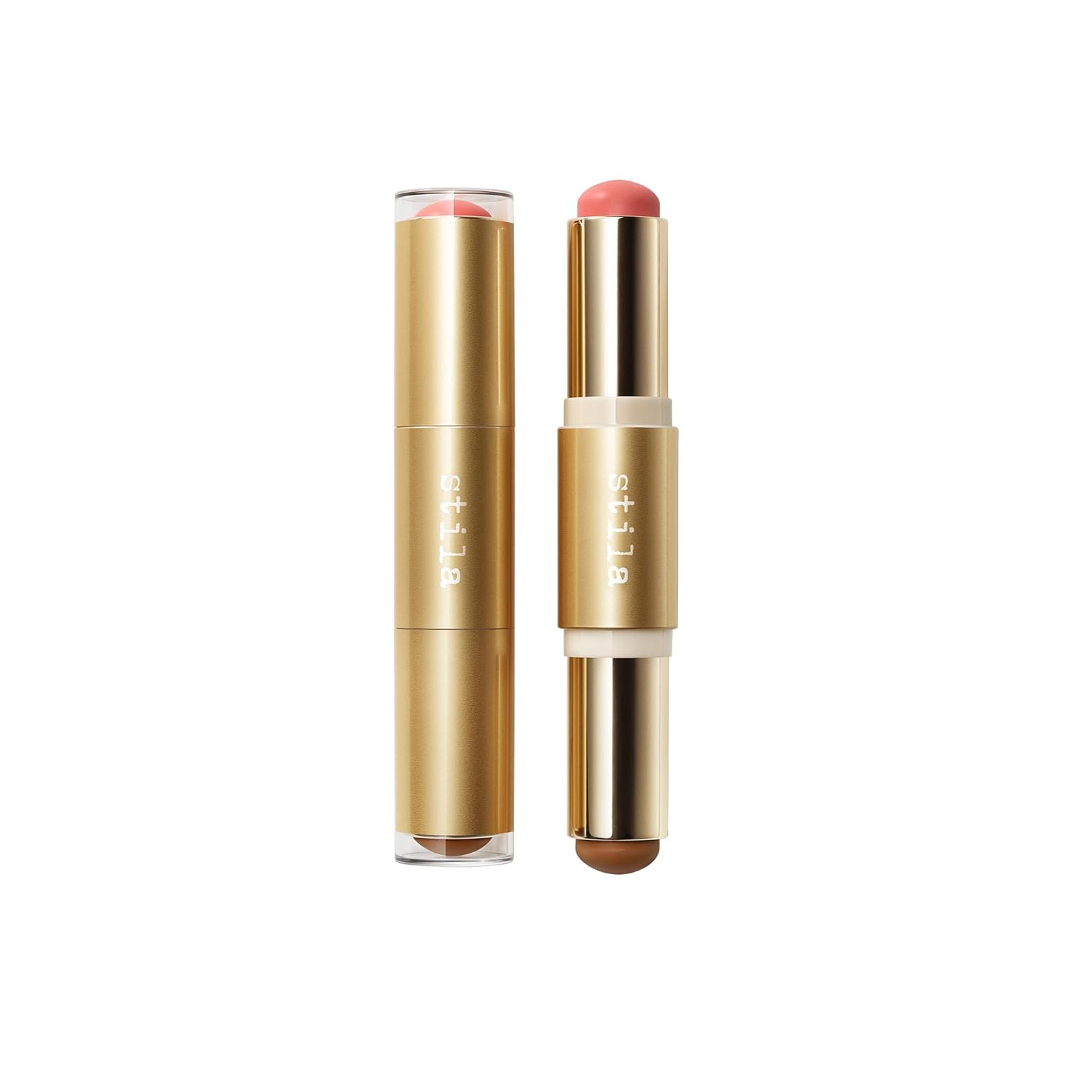 Blush and Bronze Hydro Blur Cheek Duo - Apricot and Golden by  for Women - 0.33 Oz Makeup