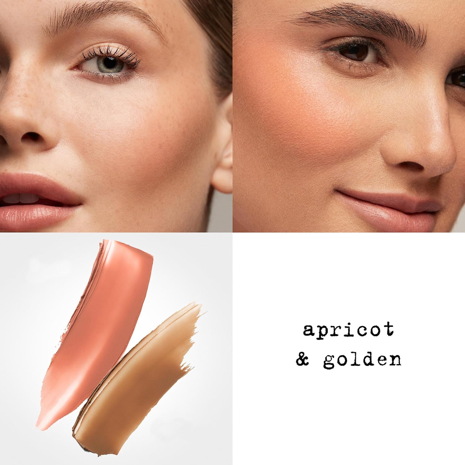 Blush and Bronze Hydro Blur Cheek Duo - Apricot and Golden by  for Women - 0.33 Oz Makeup