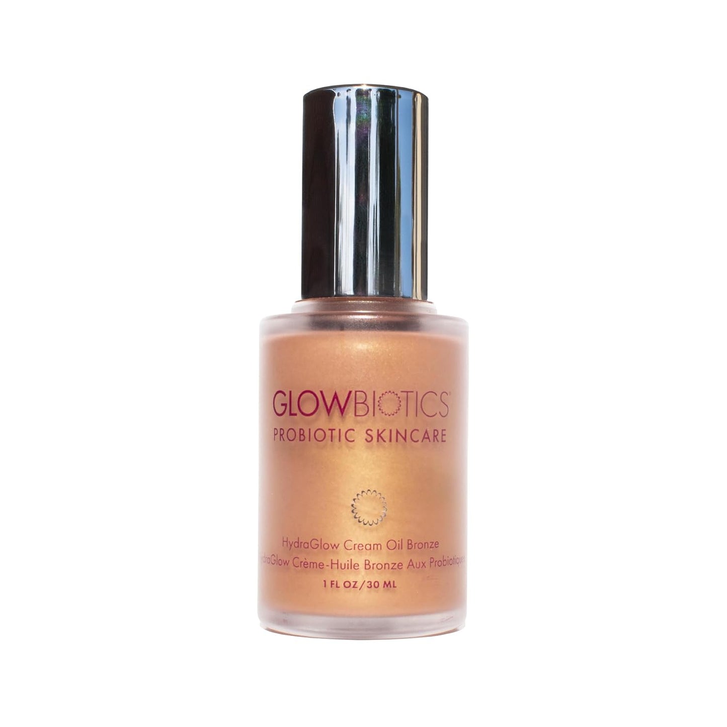 Probiotic Hydraglow Cream Oil Bronze: Illuminating Bronze Serum for Sun-Kissed Radiance & Hydration, 1 Fl Oz